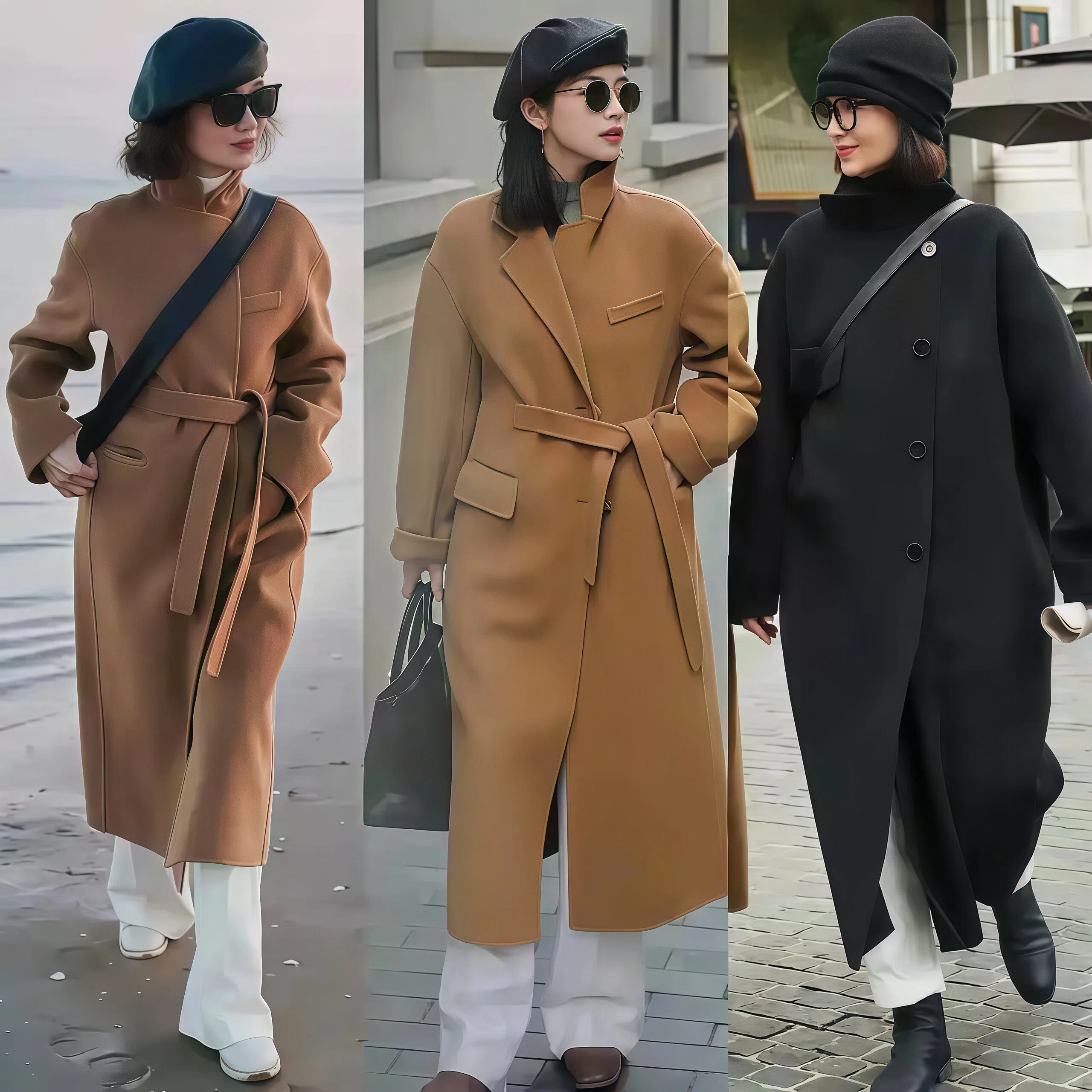 _爱戴装混血_母子帽子