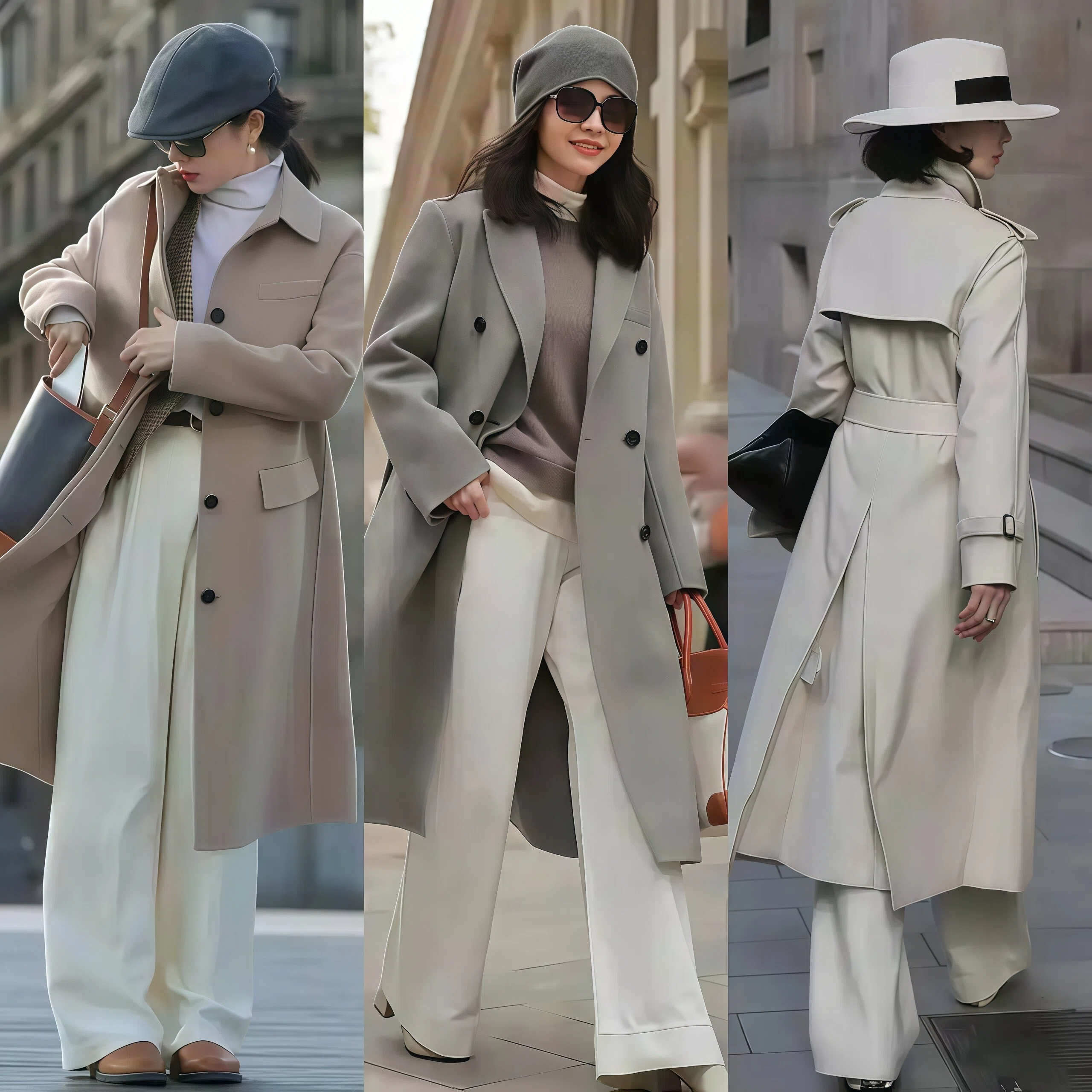 _爱戴装混血_母子帽子