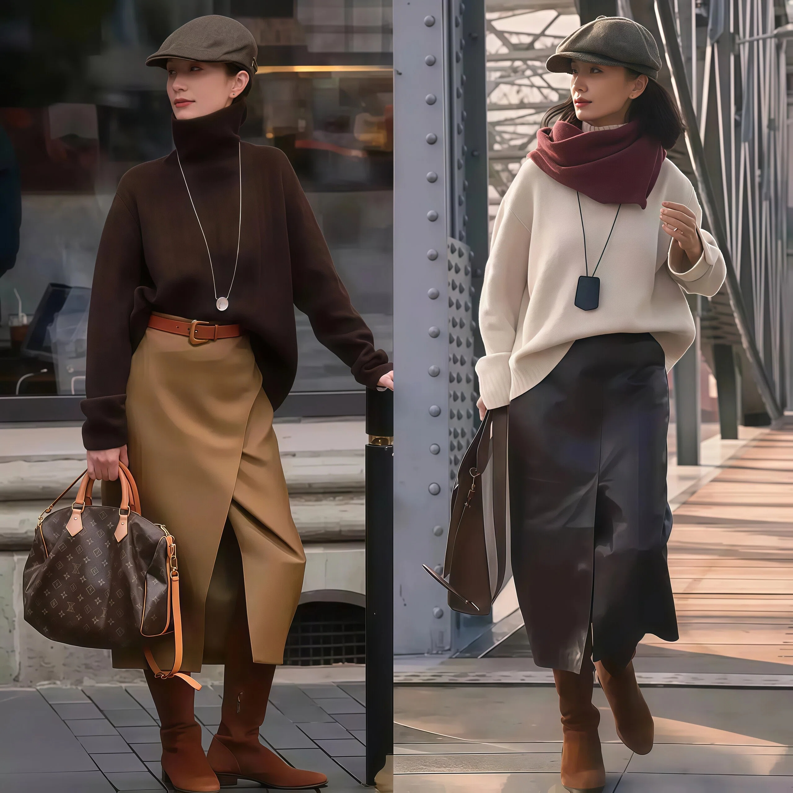 母子帽子__爱戴装混血