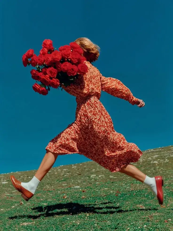 春天长裙子__春天裙装