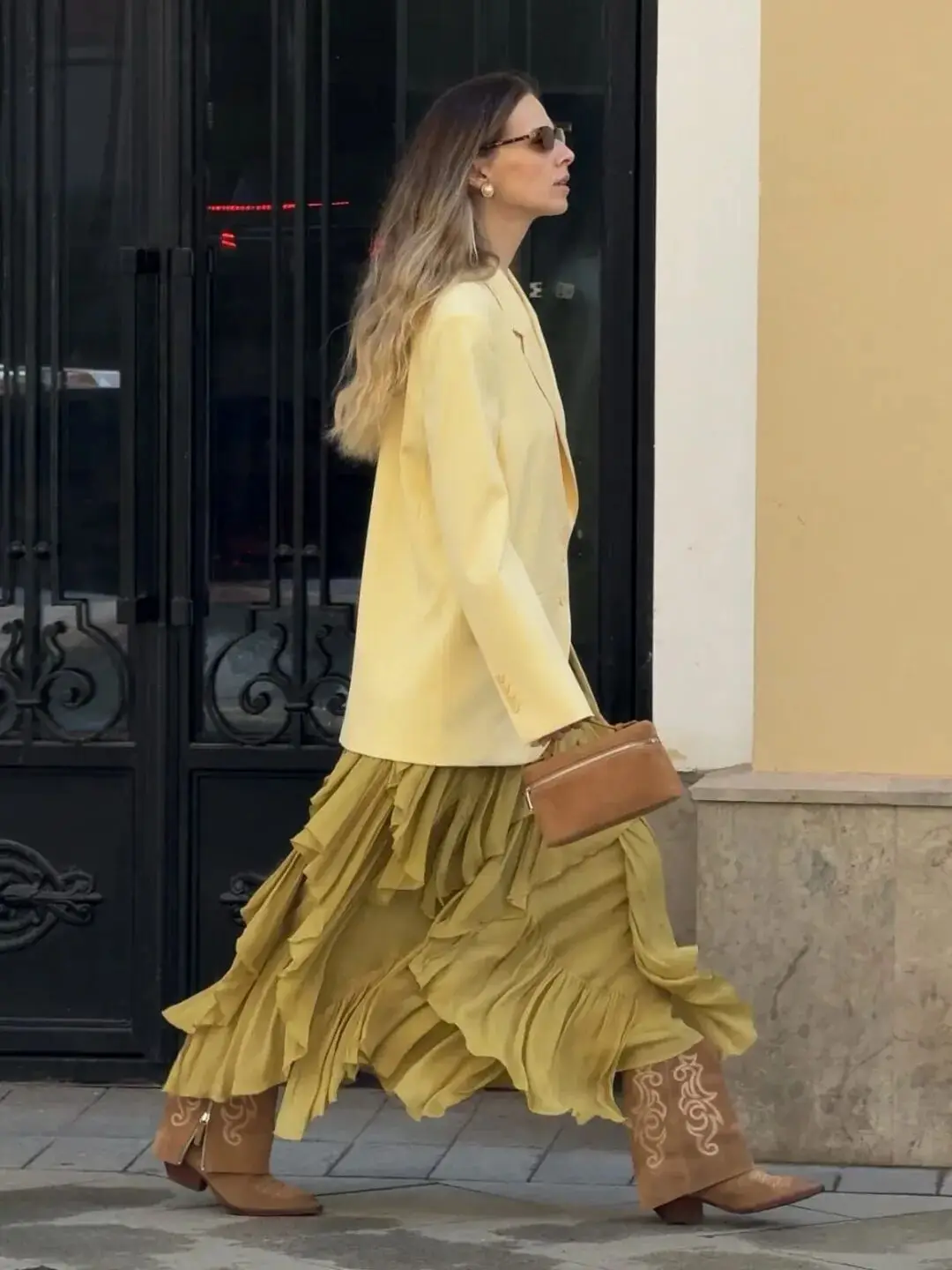 春天长裙子__春天裙装