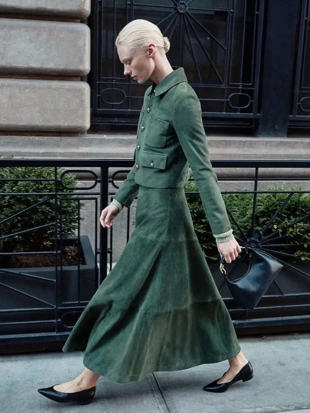 春天长裙子_春天裙装_