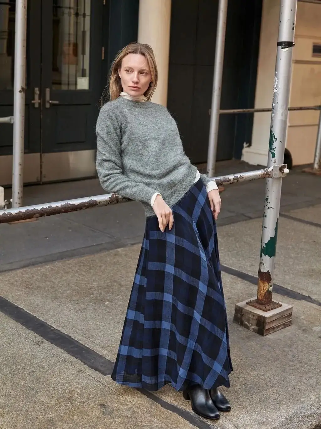 春天长裙子_春天裙装_