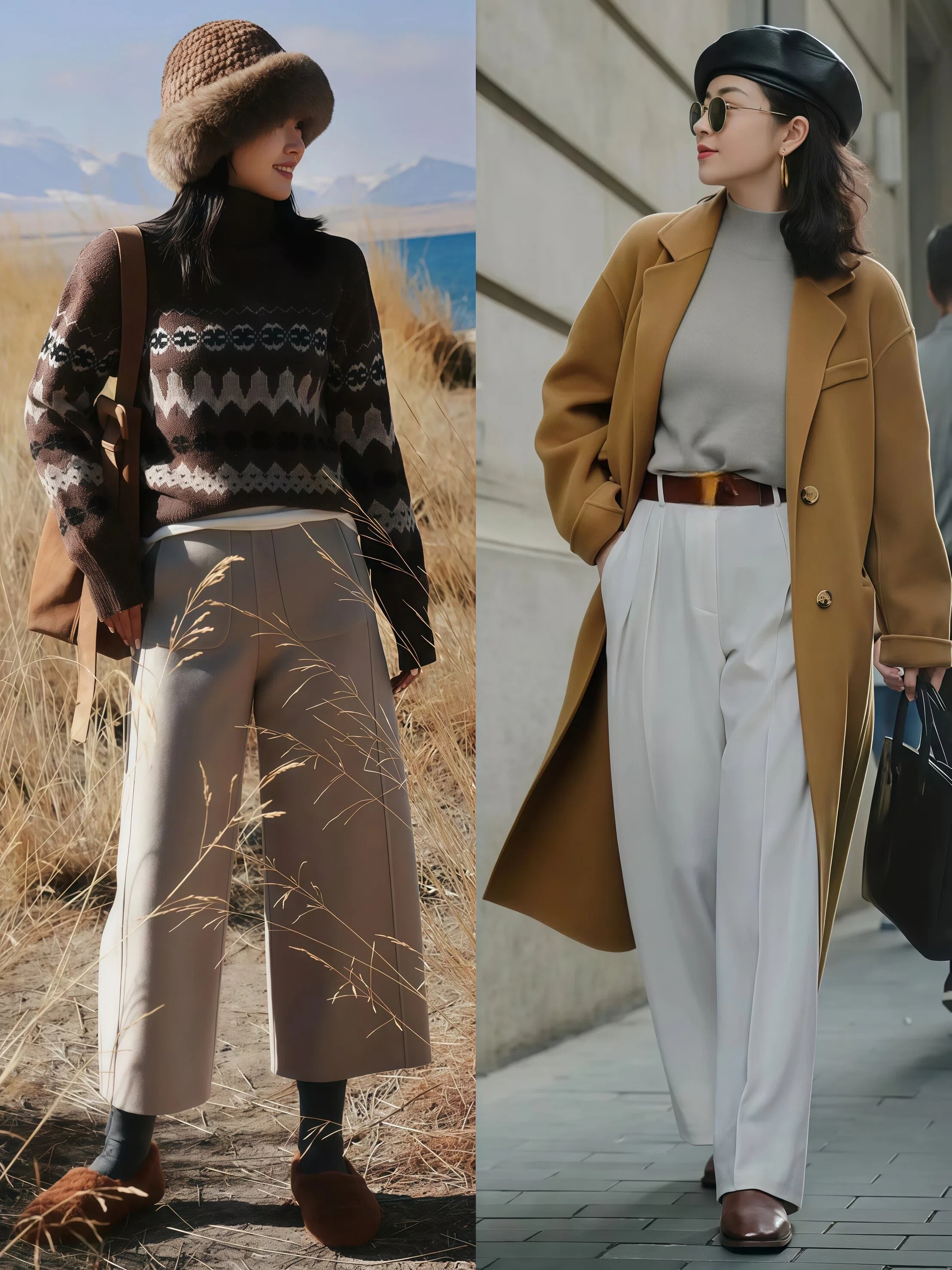 裤阔鞋腿显春天穿好看吗_鞋子阔腿裤_