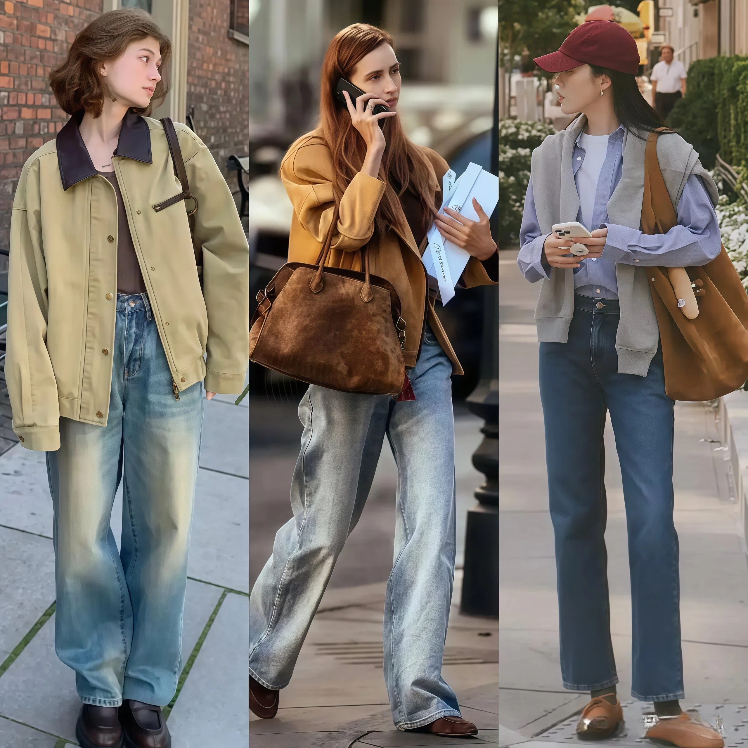 裤阔鞋腿显春天穿好看吗__鞋子阔腿裤