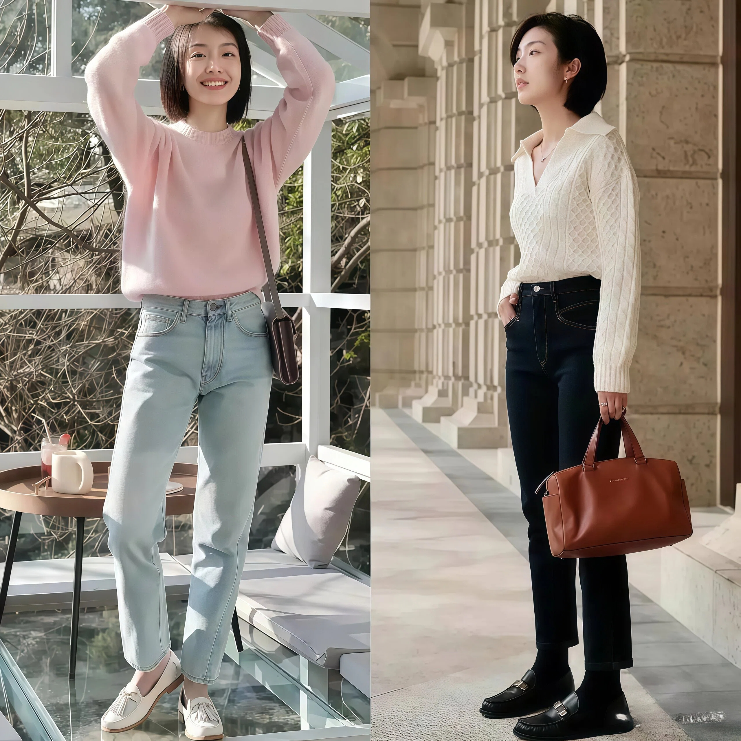 鞋子阔腿裤__裤阔鞋腿显春天穿好看吗