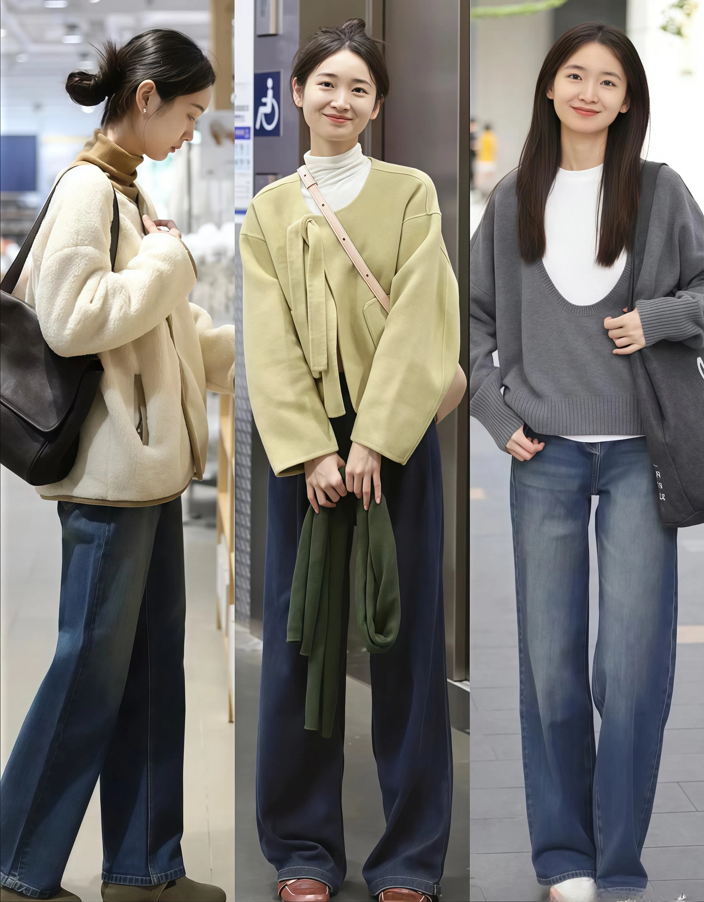 鞋子阔腿裤_裤阔鞋腿显春天穿好看吗_