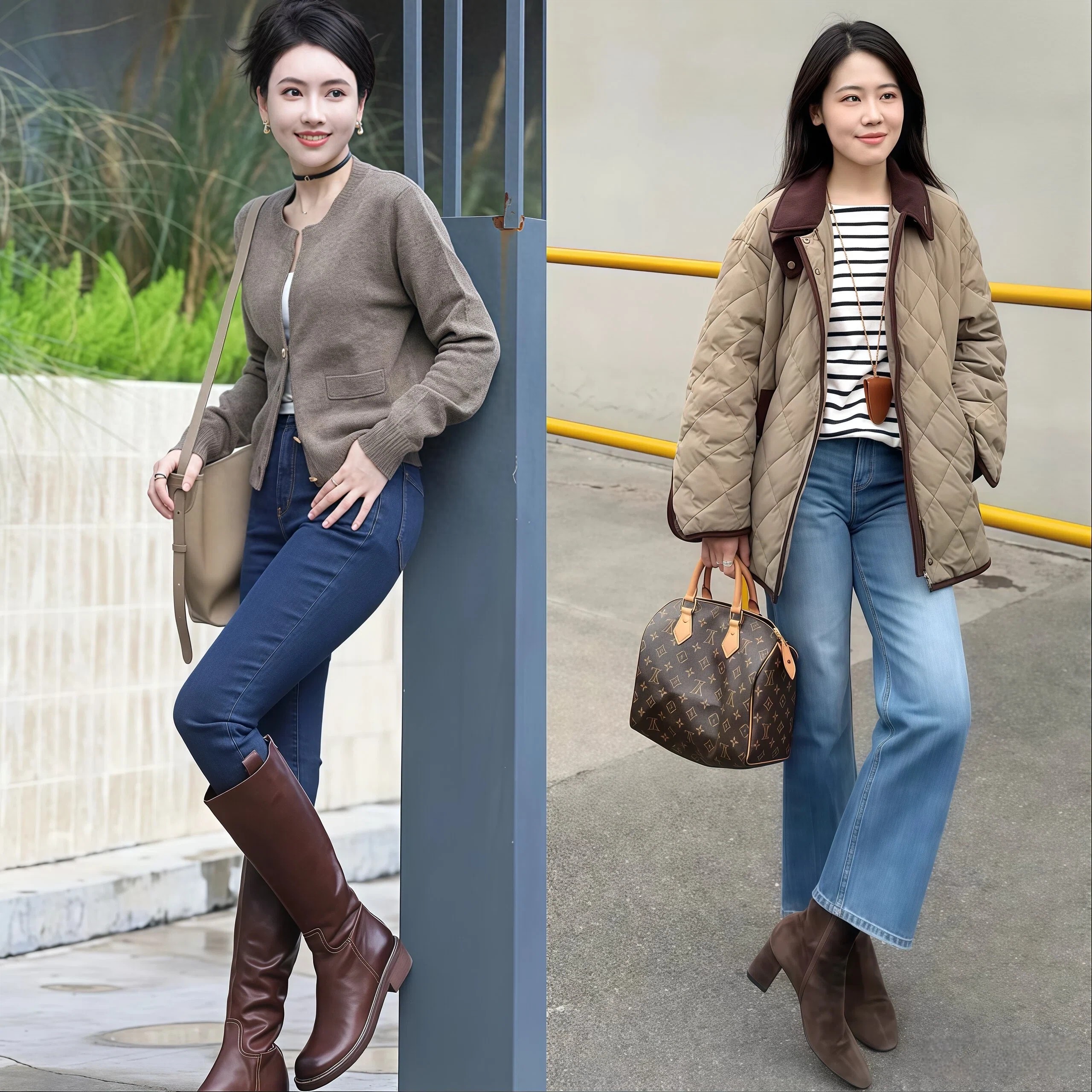 春天怎么穿牛仔裤才够高级？可以从“鞋子”下功夫，既时髦又显高