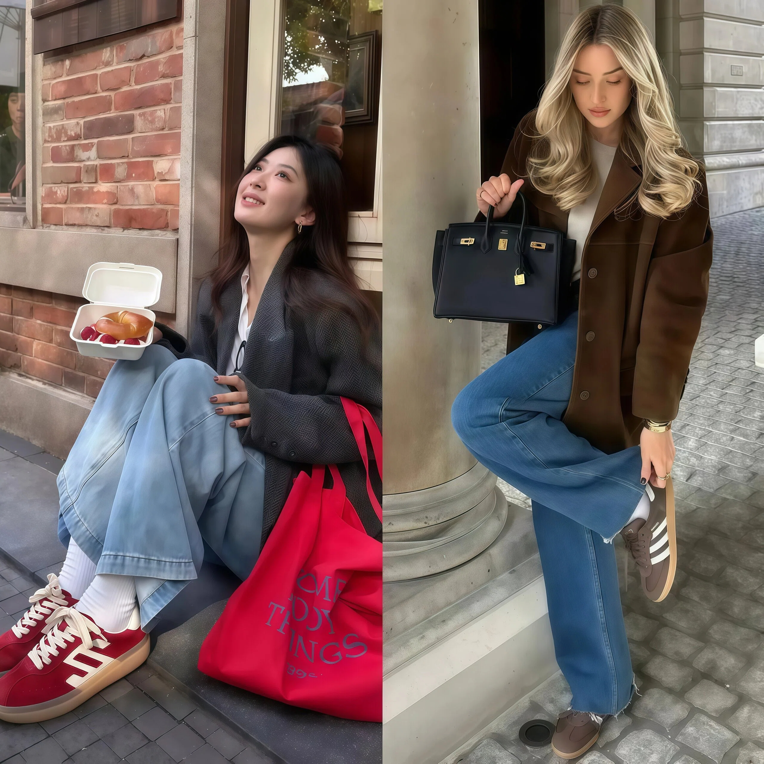 牛仔裤和鞋如何搭配_牛仔裤鞋_