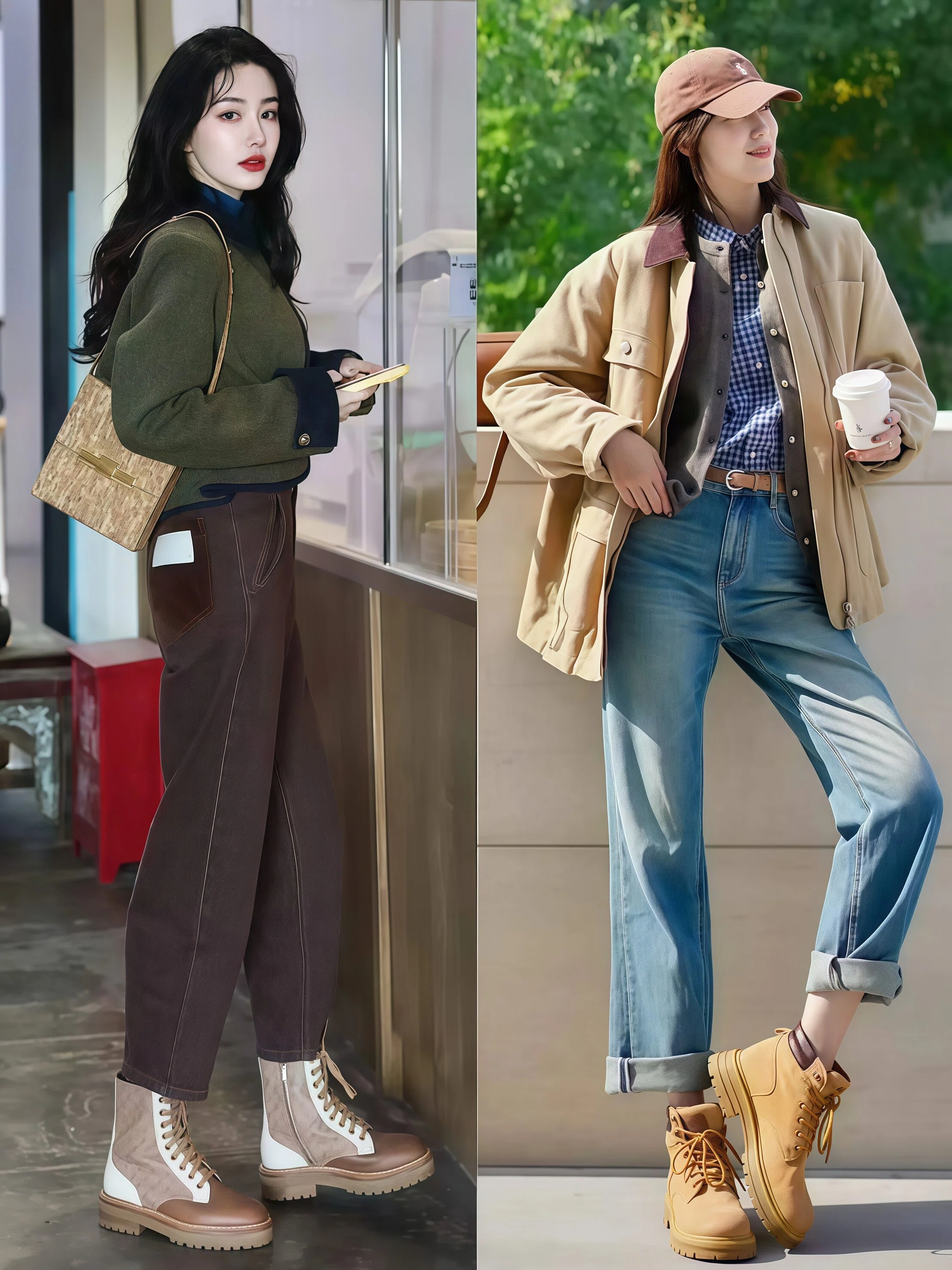 牛仔裤和鞋如何搭配_牛仔裤鞋_