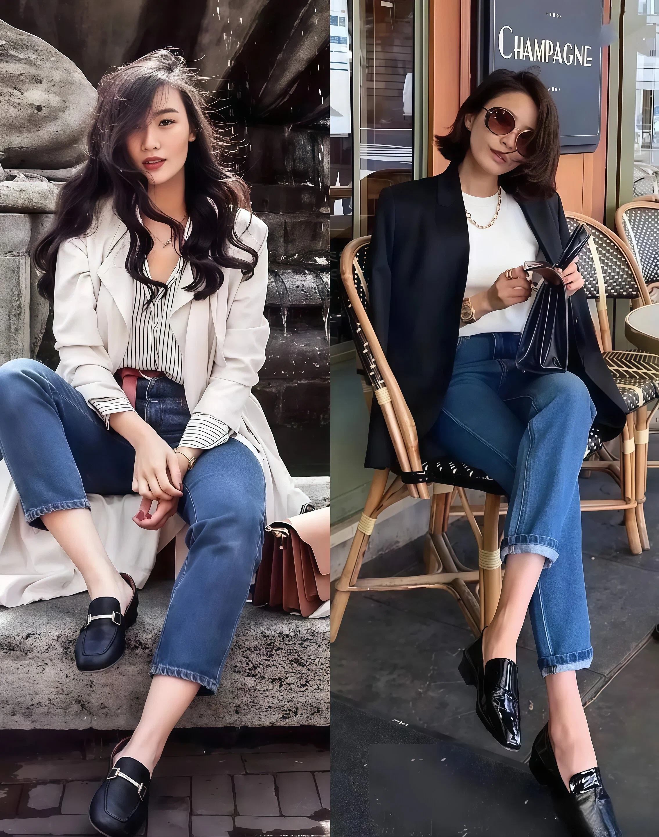 _牛仔裤鞋_牛仔裤和鞋如何搭配