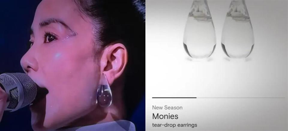 王菲接过了李谷一的班?洗衣凝珠耳环秒上热搜,网友:义乌该加班了