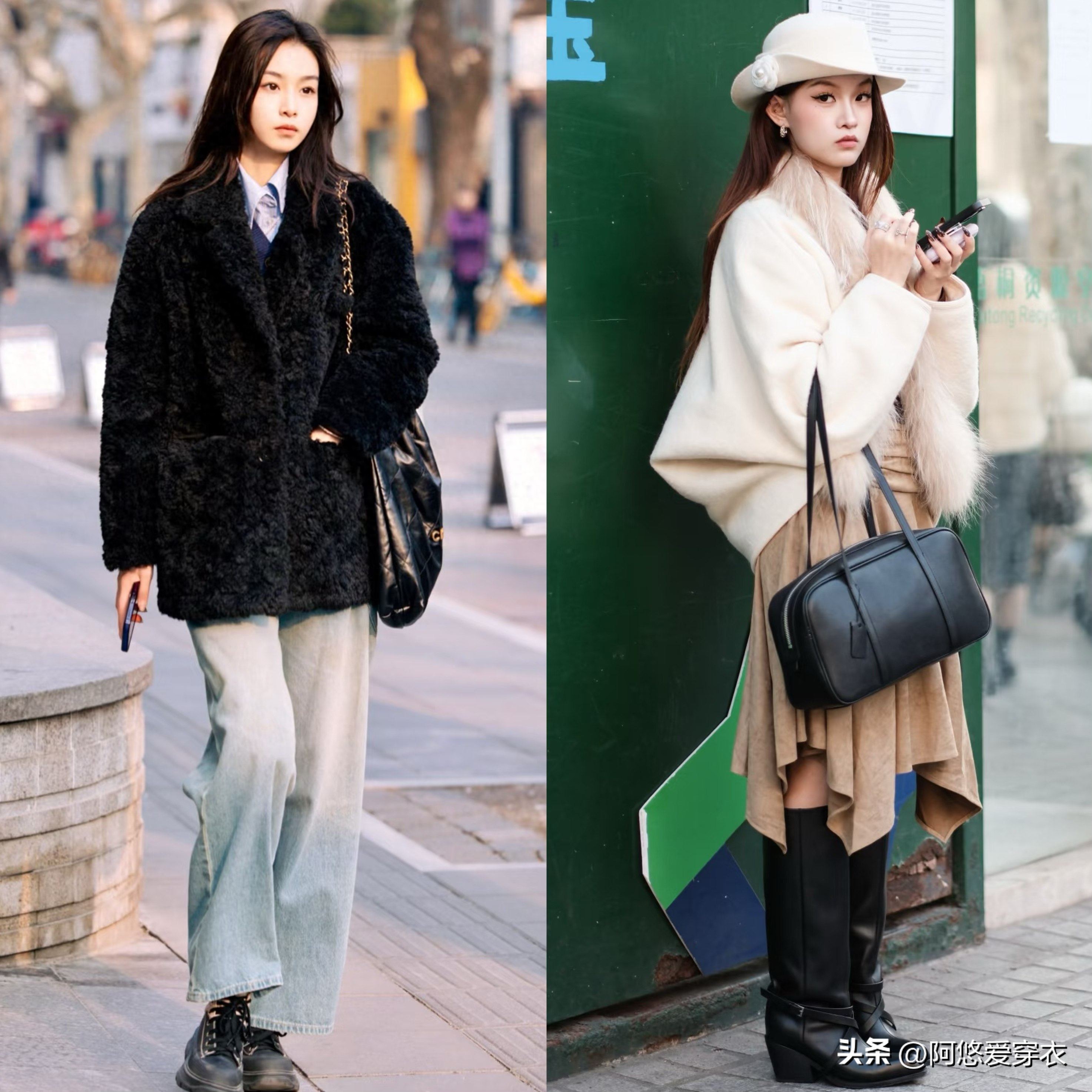 去了深圳才发现，满街都是“上厚下薄”的打扮，回头率高又很时尚