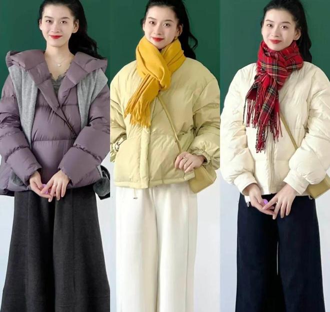 冬装羽绒服搭配__冬天羽绒搭配