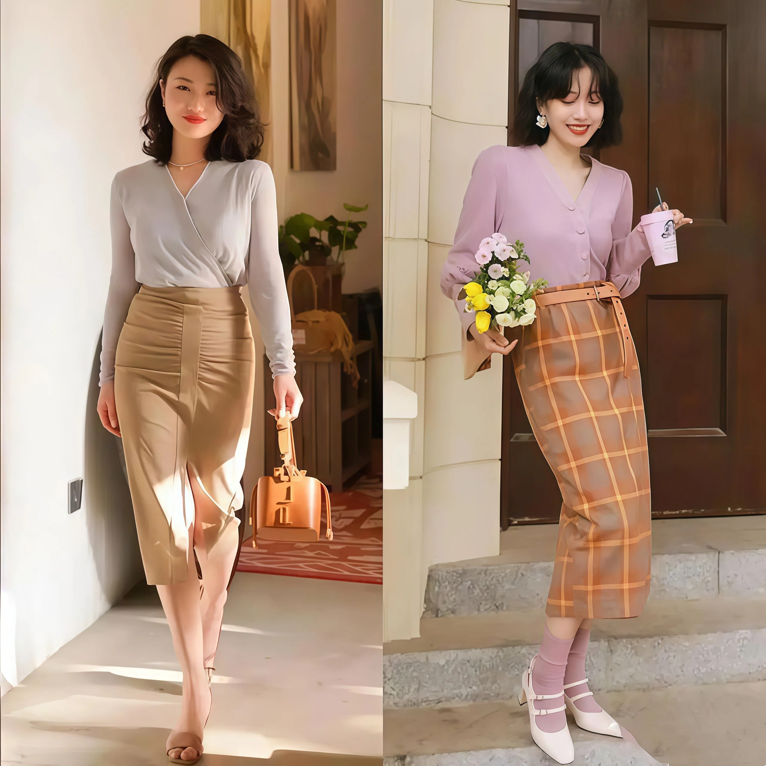 啥鞋配裙子合适_选鞋子随便搭穿款裙子好看吗_