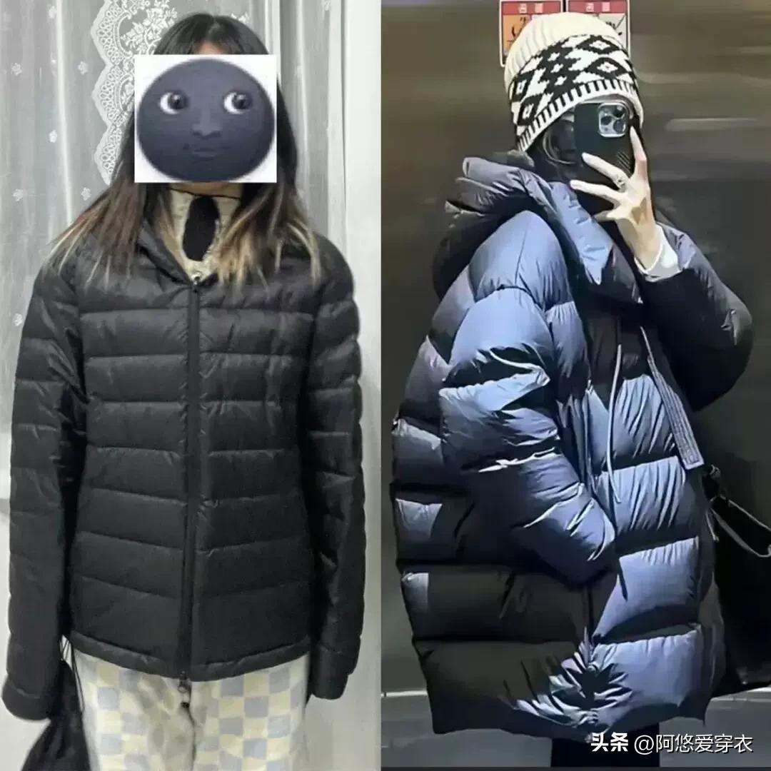 羽绒服街头_羽绒街拍_