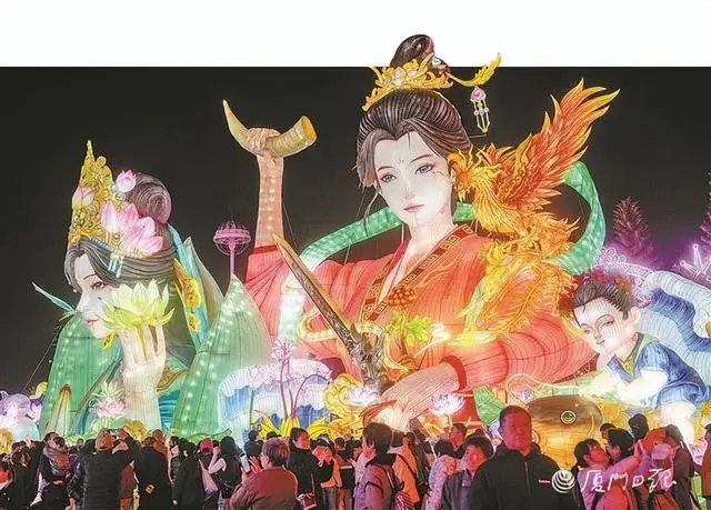 厦门闽南古镇夜景图片_厦门闽南风情酒吧_