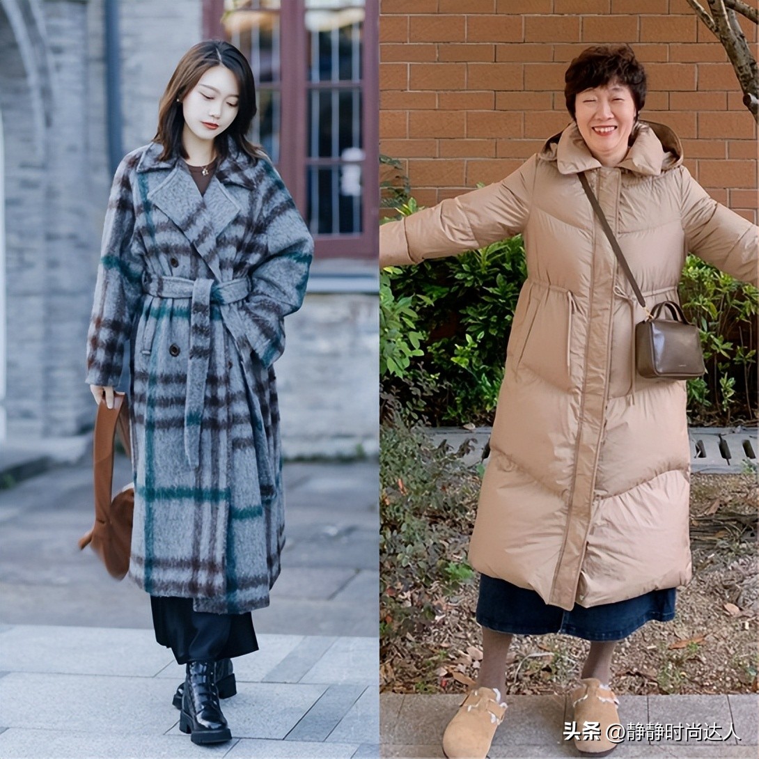 40+女性冬季这样穿：长外套+裙子，保暖与洋气双向在线__40+女性冬季这样穿：长外套+裙子，保暖与洋气双向在线