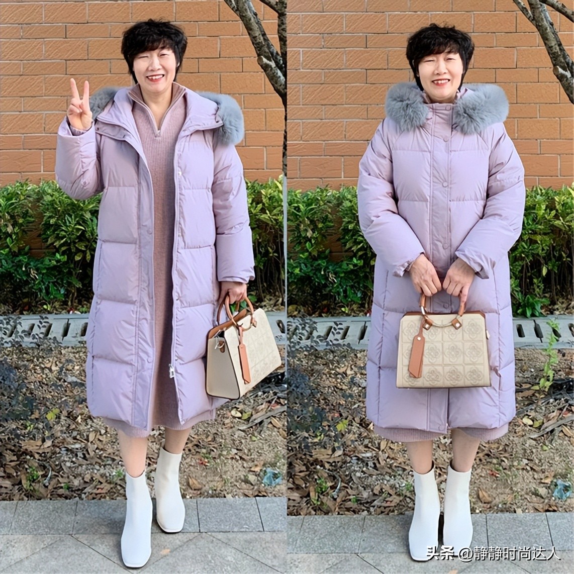 40+女性冬季这样穿：长外套+裙子，保暖与洋气双向在线__40+女性冬季这样穿：长外套+裙子，保暖与洋气双向在线