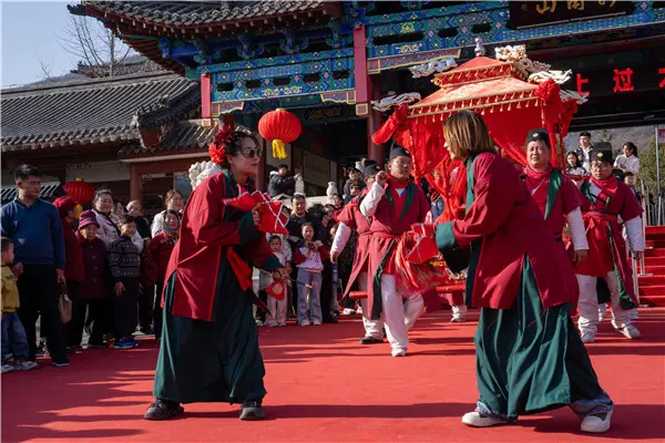 新甫山景区春节假期旅游圆满收官 延期免票温情不散场