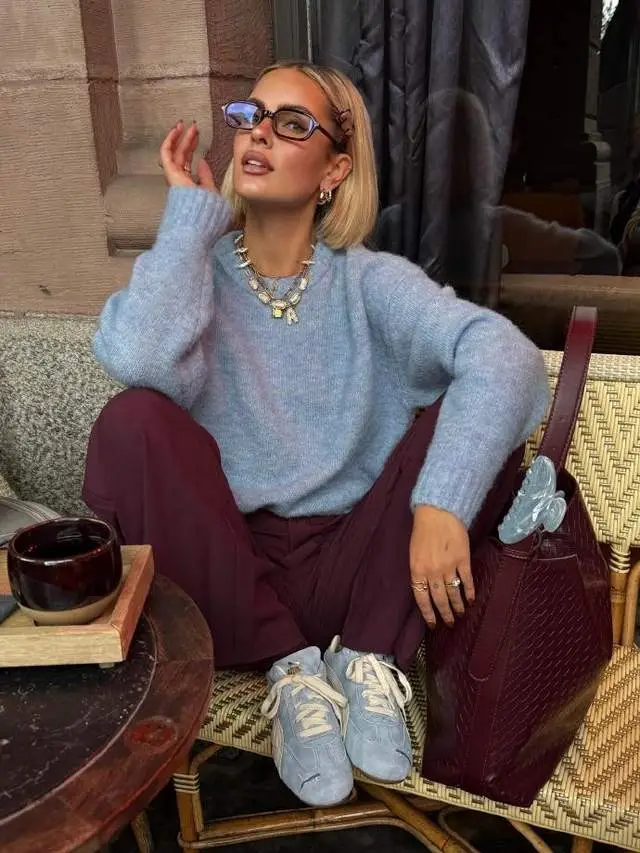 _黑白色秋冬穿搭_黑白色彩搭配解说