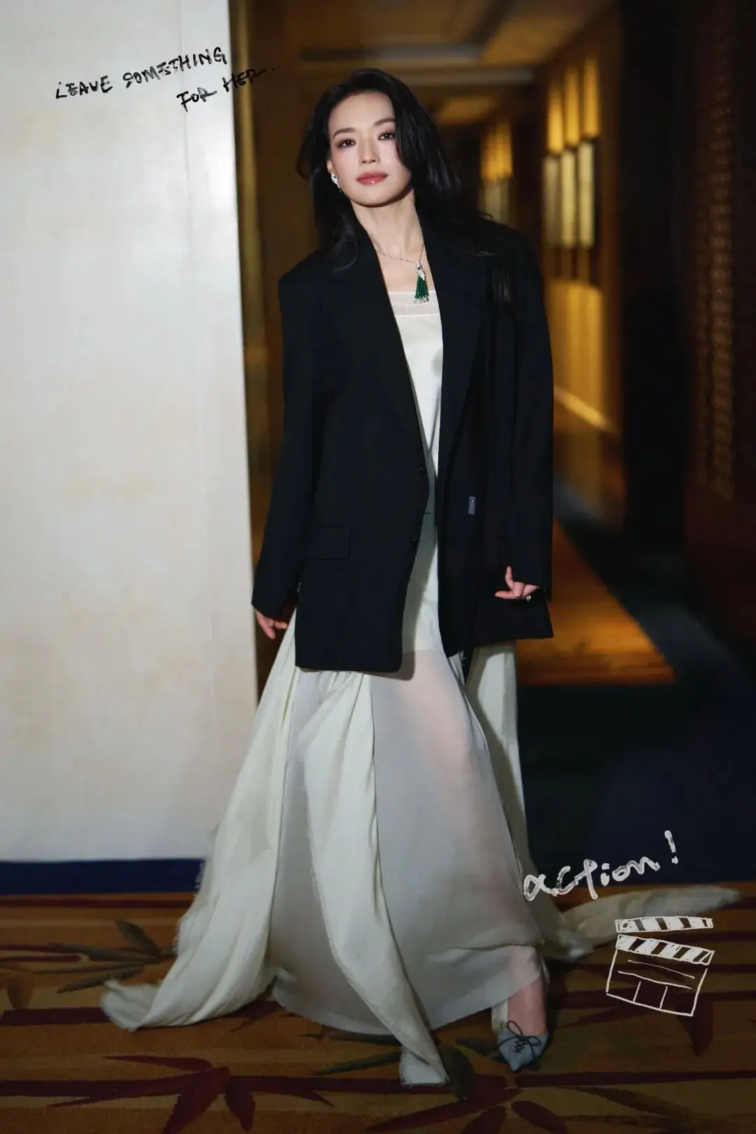 舒淇时尚简约穿搭__舒淇穿搭