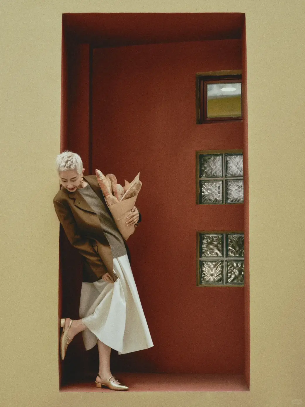 赵丽颖穿得又帅又酷__赵丽颖穿什么裙子上热搜了