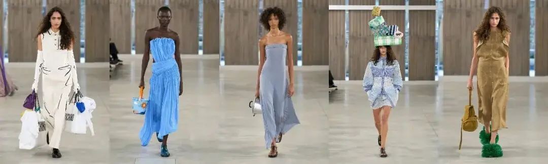 荒诞里藏哲思,平凡中造奢华|Moschino 2026春夏秀场_荒诞里藏哲思,平凡中造奢华|Moschino 2026春夏秀场_