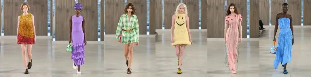 荒诞里藏哲思,平凡中造奢华|Moschino 2026春夏秀场__荒诞里藏哲思,平凡中造奢华|Moschino 2026春夏秀场