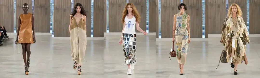 荒诞里藏哲思,平凡中造奢华|Moschino 2026春夏秀场__荒诞里藏哲思,平凡中造奢华|Moschino 2026春夏秀场