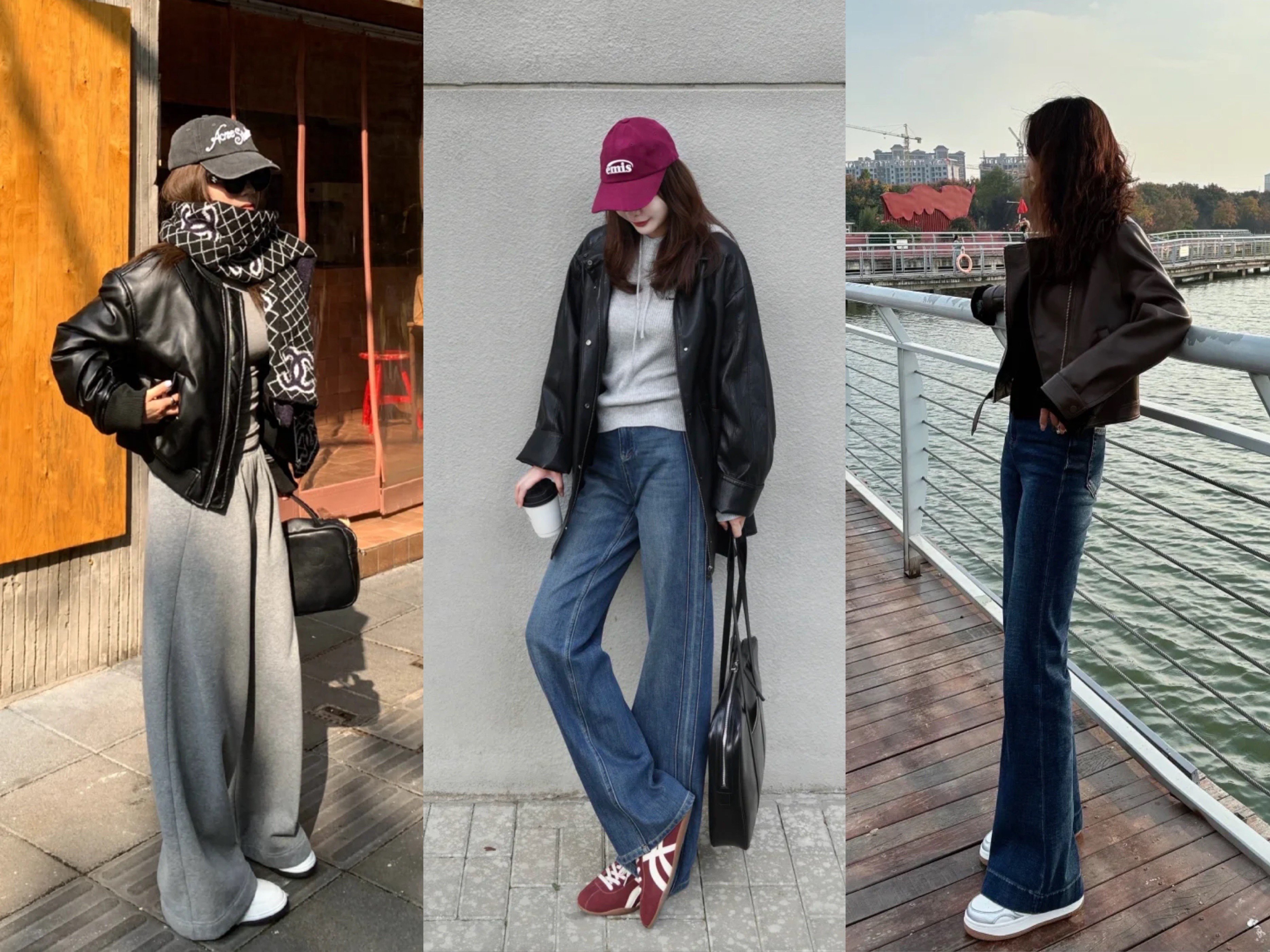 早春就该穿皮衣！帅就完了，这样的氛围感谁能拒绝？