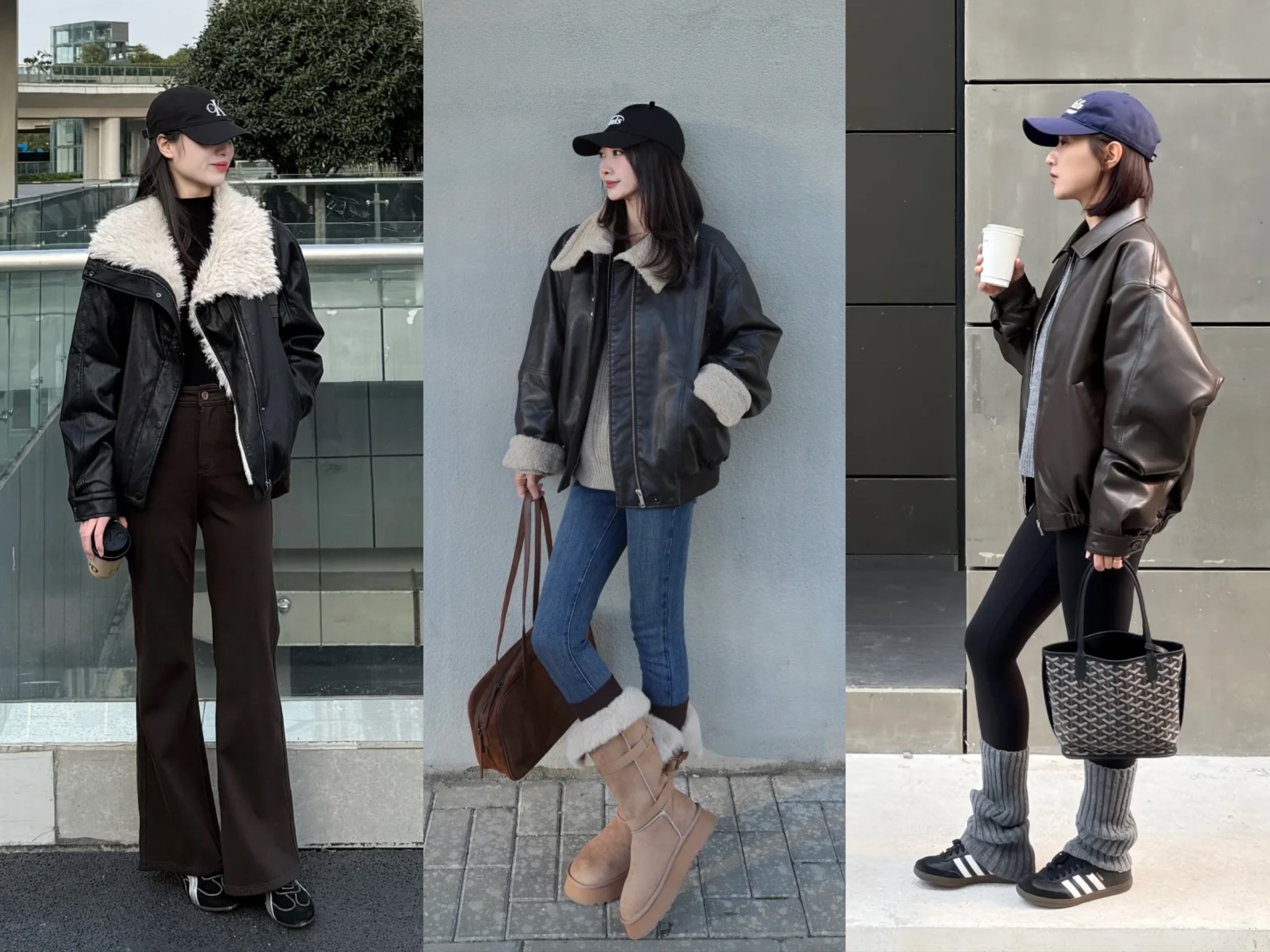 早春就该穿皮衣!帅就完了,这样的氛围感谁能拒绝?__早春就该穿皮衣!帅就完了,这样的氛围感谁能拒绝?