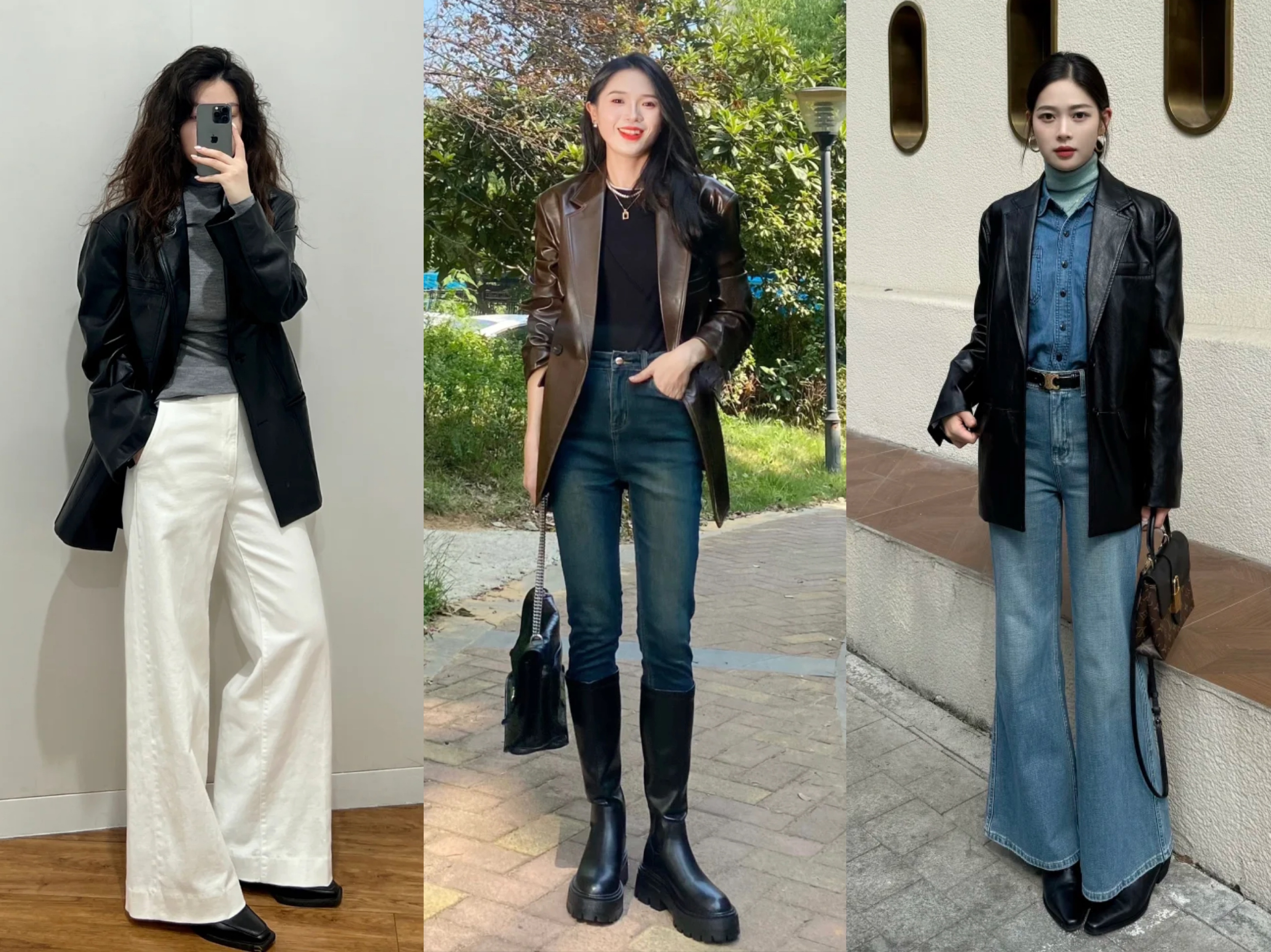 早春就该穿皮衣!帅就完了,这样的氛围感谁能拒绝?_早春就该穿皮衣!帅就完了,这样的氛围感谁能拒绝?_