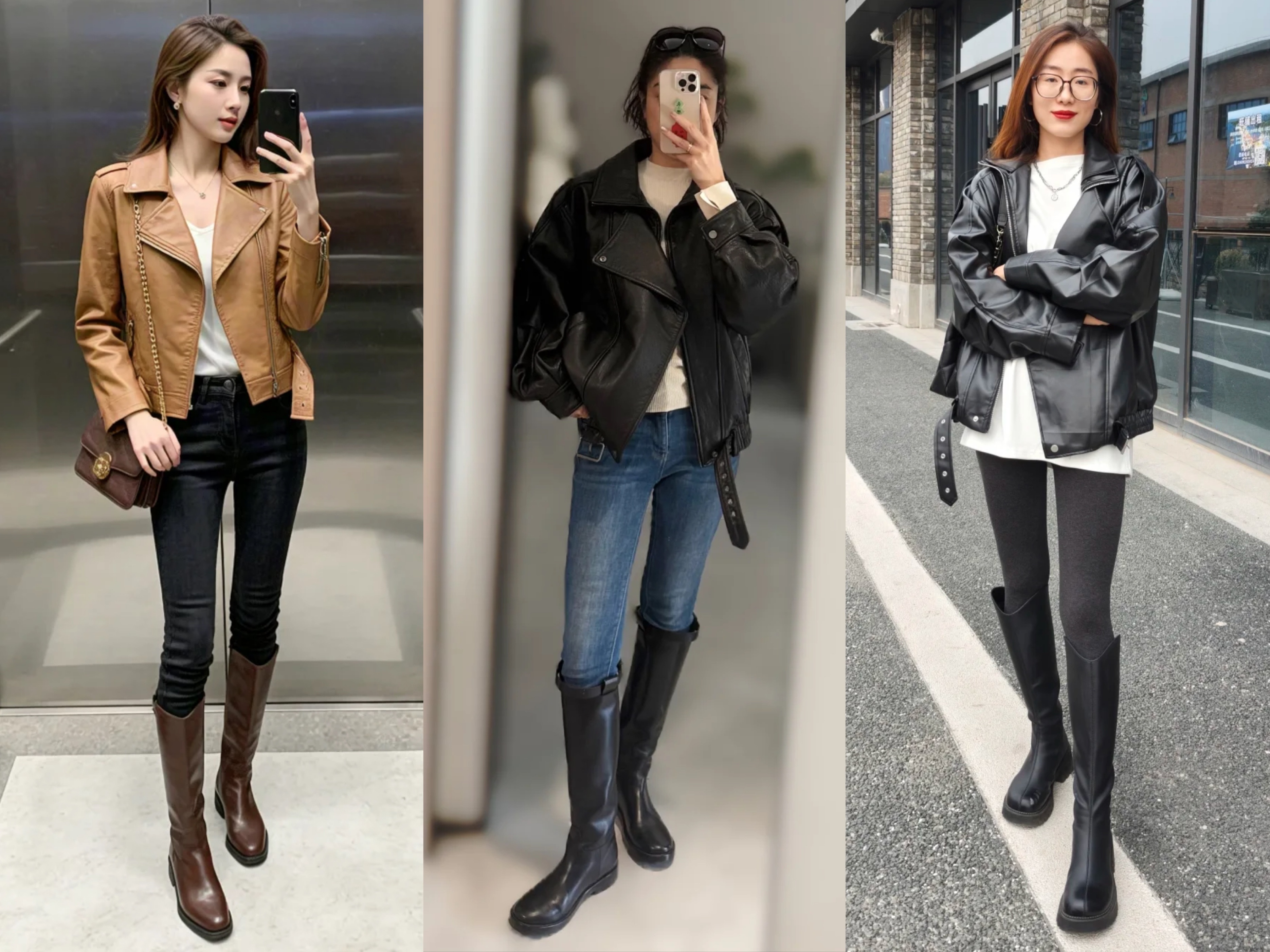 早春就该穿皮衣!帅就完了,这样的氛围感谁能拒绝?_早春就该穿皮衣!帅就完了,这样的氛围感谁能拒绝?_