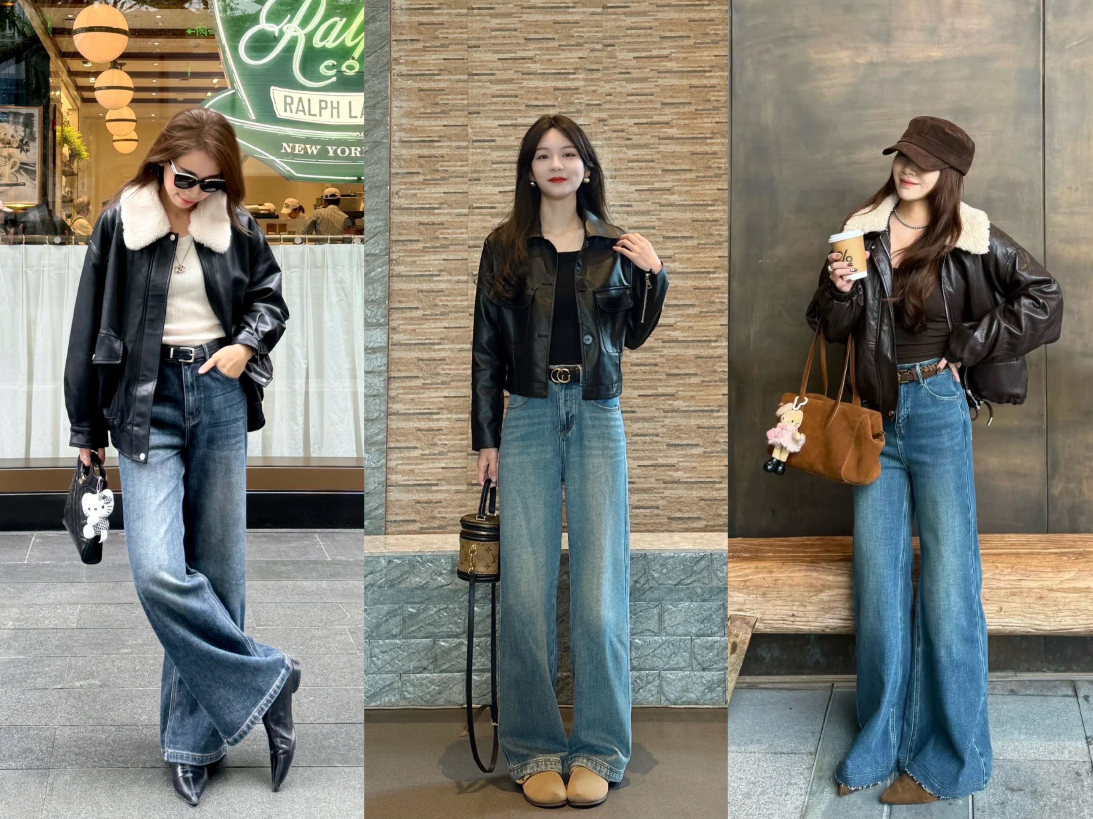 早春就该穿皮衣!帅就完了,这样的氛围感谁能拒绝?__早春就该穿皮衣!帅就完了,这样的氛围感谁能拒绝?