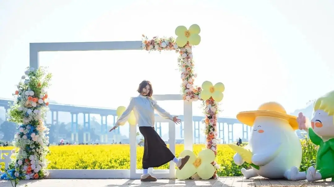 油菜花梅花什么季节开的__梅城油菜花