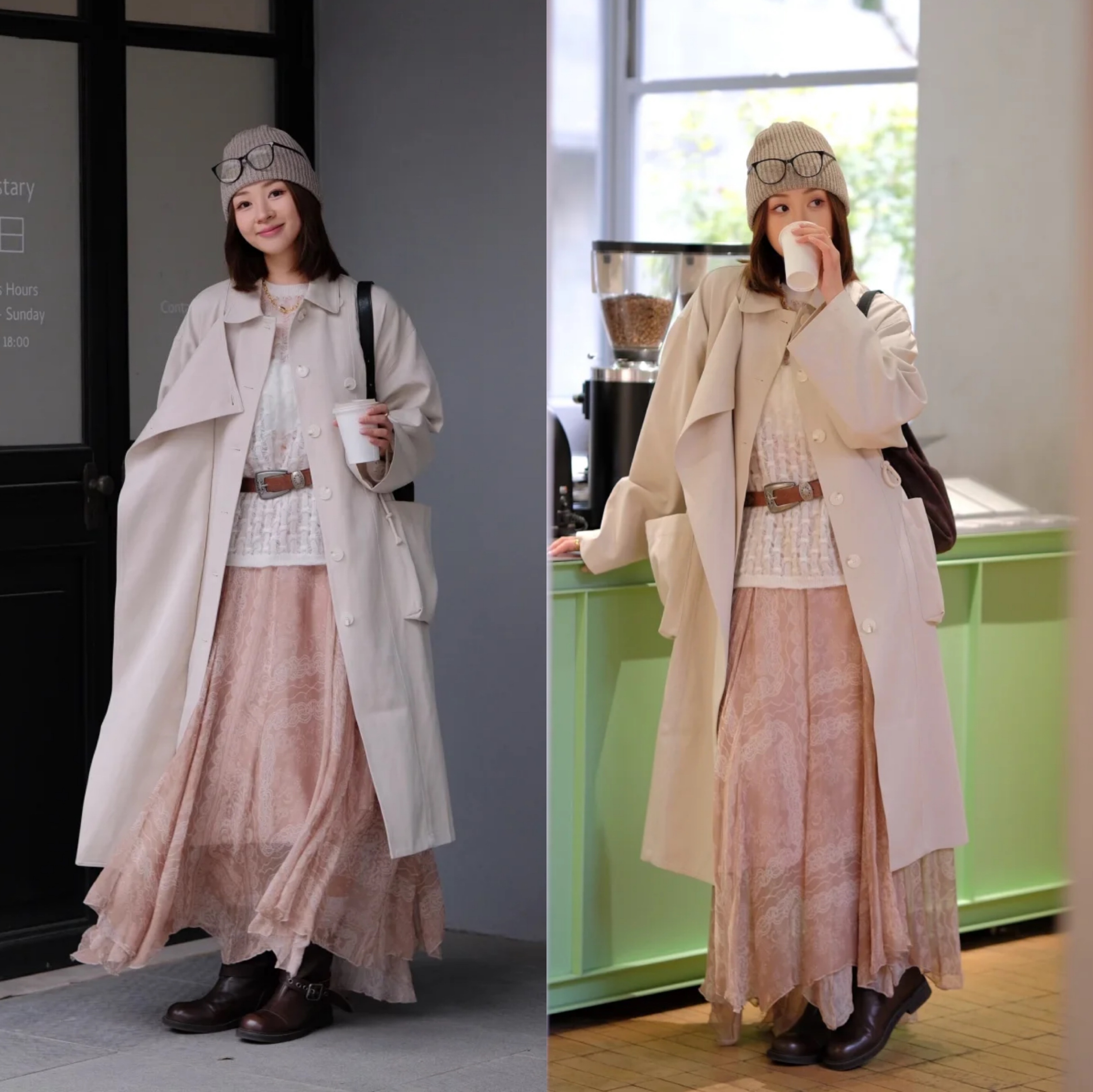 _配小脚裤的鞋子冬_小脚裤配风衣好看吗