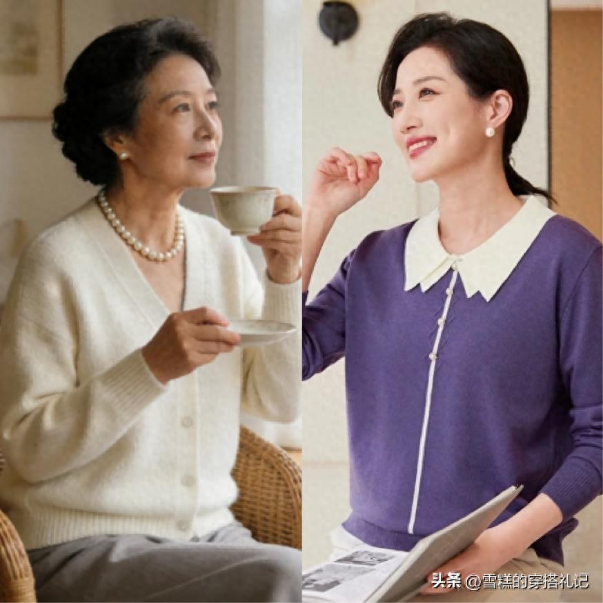 中老年女人：为什么劝你少烫染、多扎发？看完素人对比图你就懂了