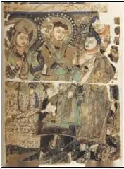 敦煌石窟与龟兹石窟供养人画像对比