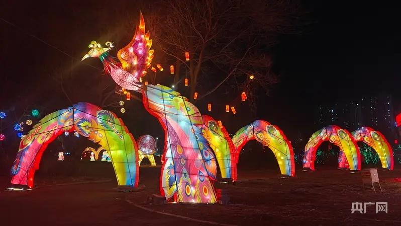 跟着镜头游龙江丨逐光元宵夜 花灯赴春约__跟着镜头游龙江丨逐光元宵夜 花灯赴春约