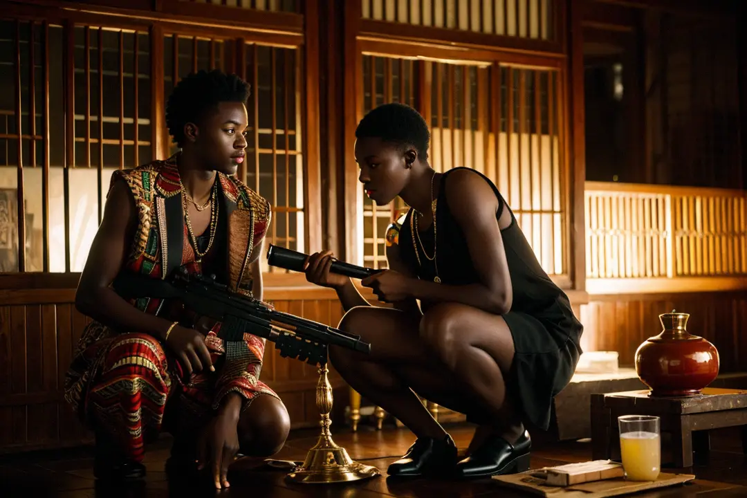 _非洲枪杀事件_非洲人持枪