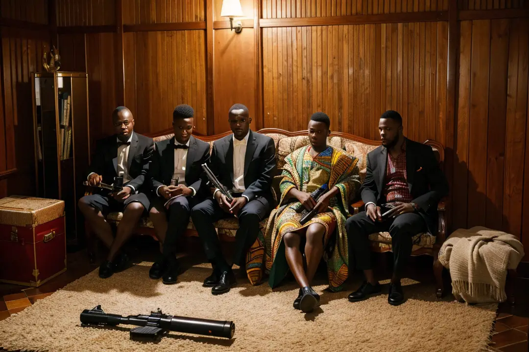 非洲人持枪_非洲枪杀事件_