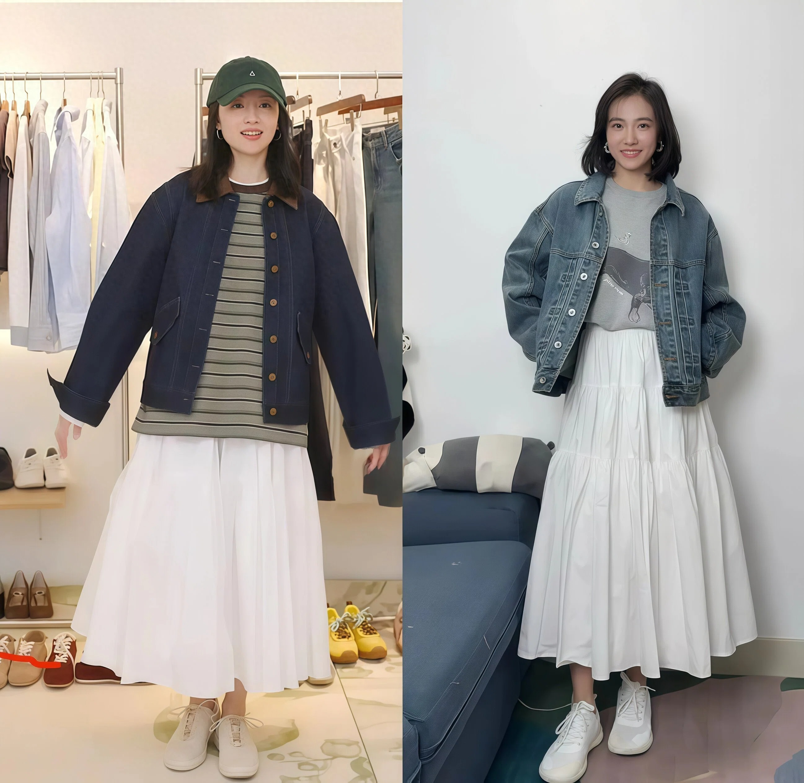 看了一圈，我发现：“董洁”的衣服最让人有购买欲，每一套都好看