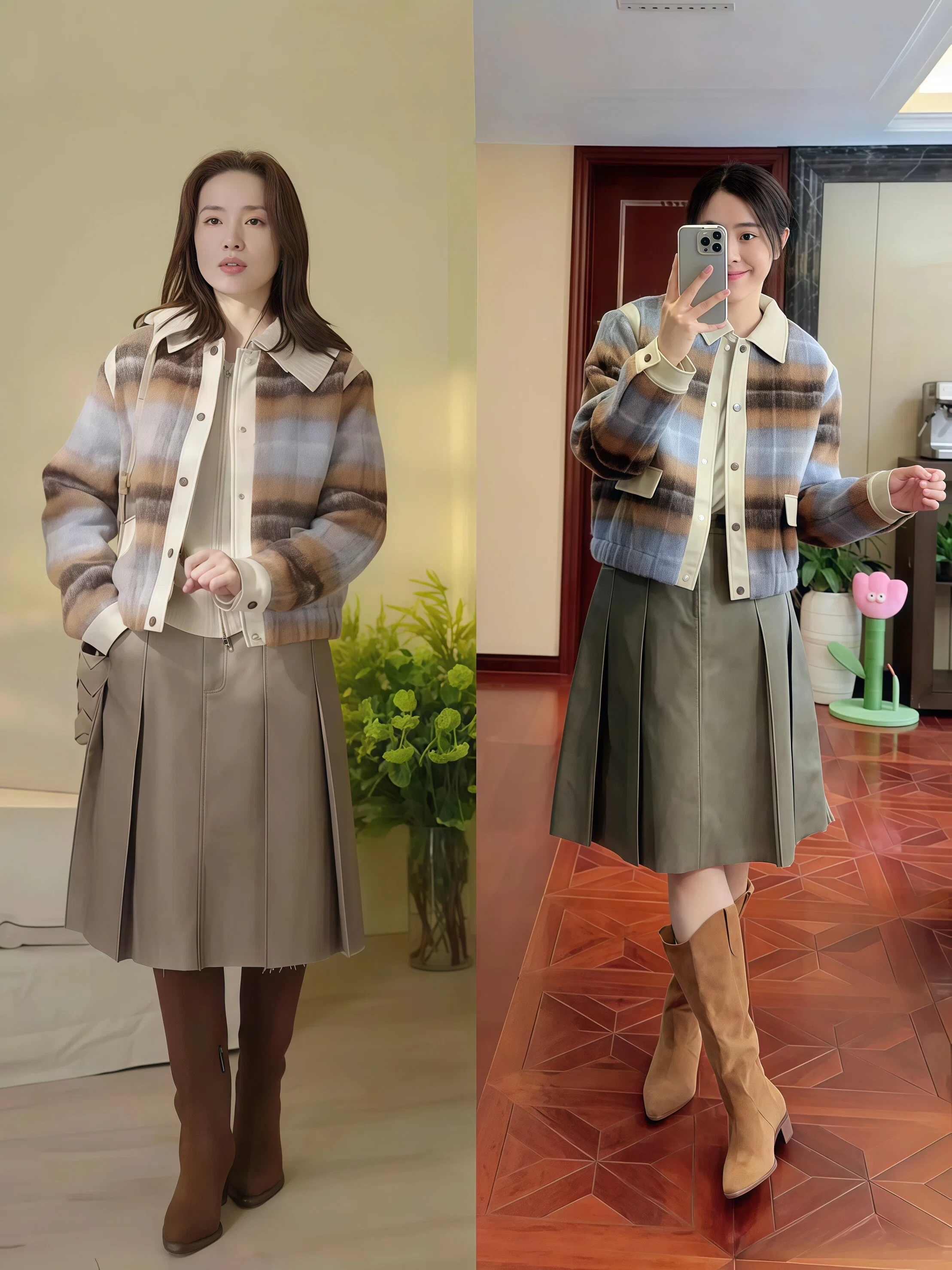 看了一圈，我发现：“董洁”的衣服最让人有购买欲，每一套都好看_看了一圈，我发现：“董洁”的衣服最让人有购买欲，每一套都好看_