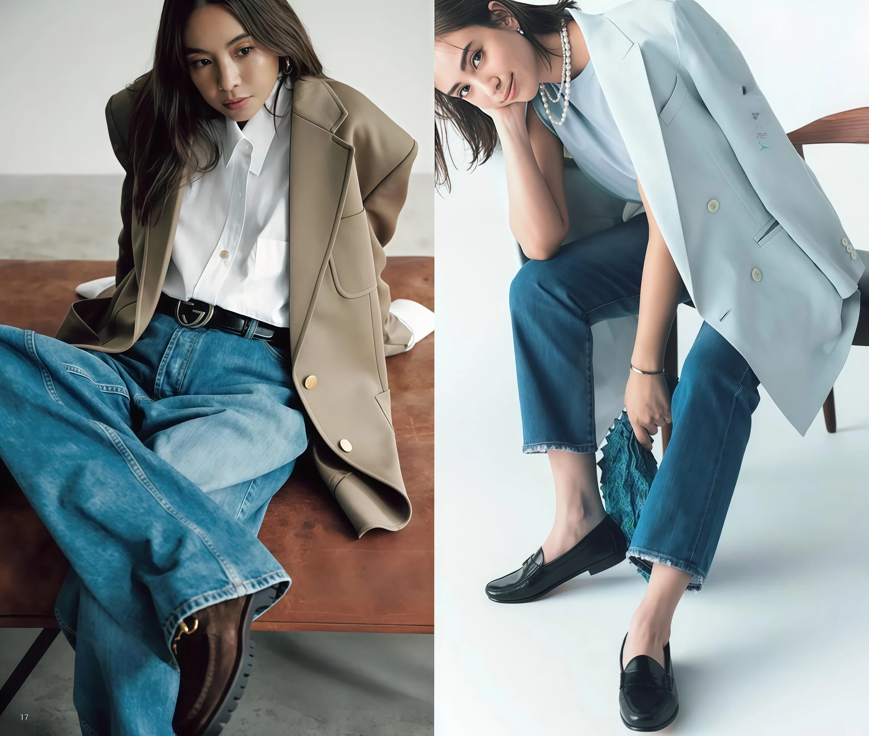 阔腿收口裤子__阔腿裤收裤脚