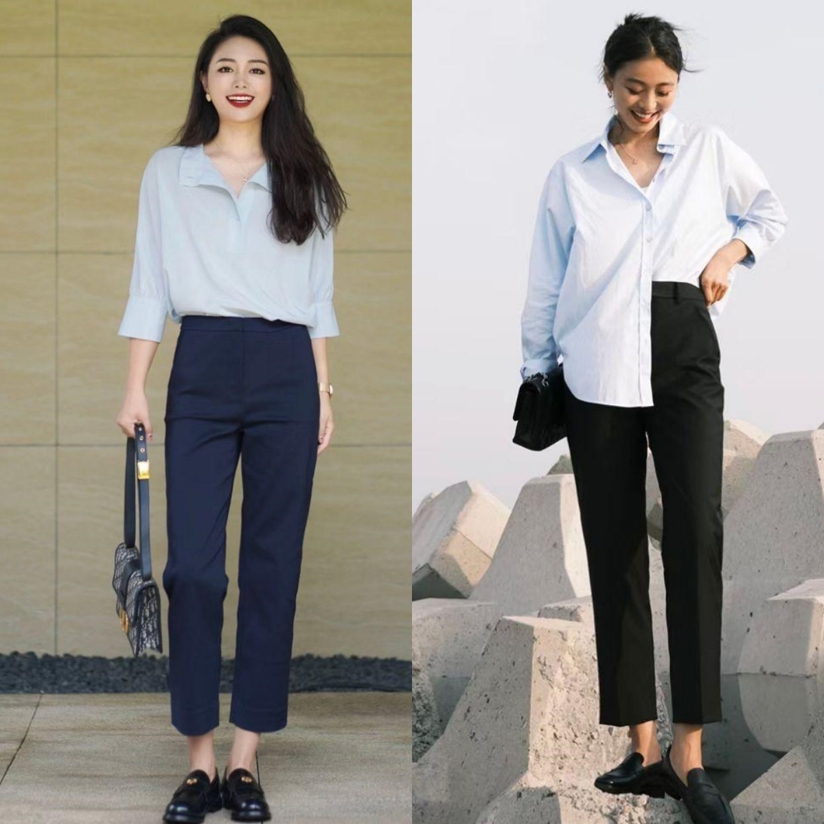 裤子鞋子颜色搭配技巧__裤子的鞋