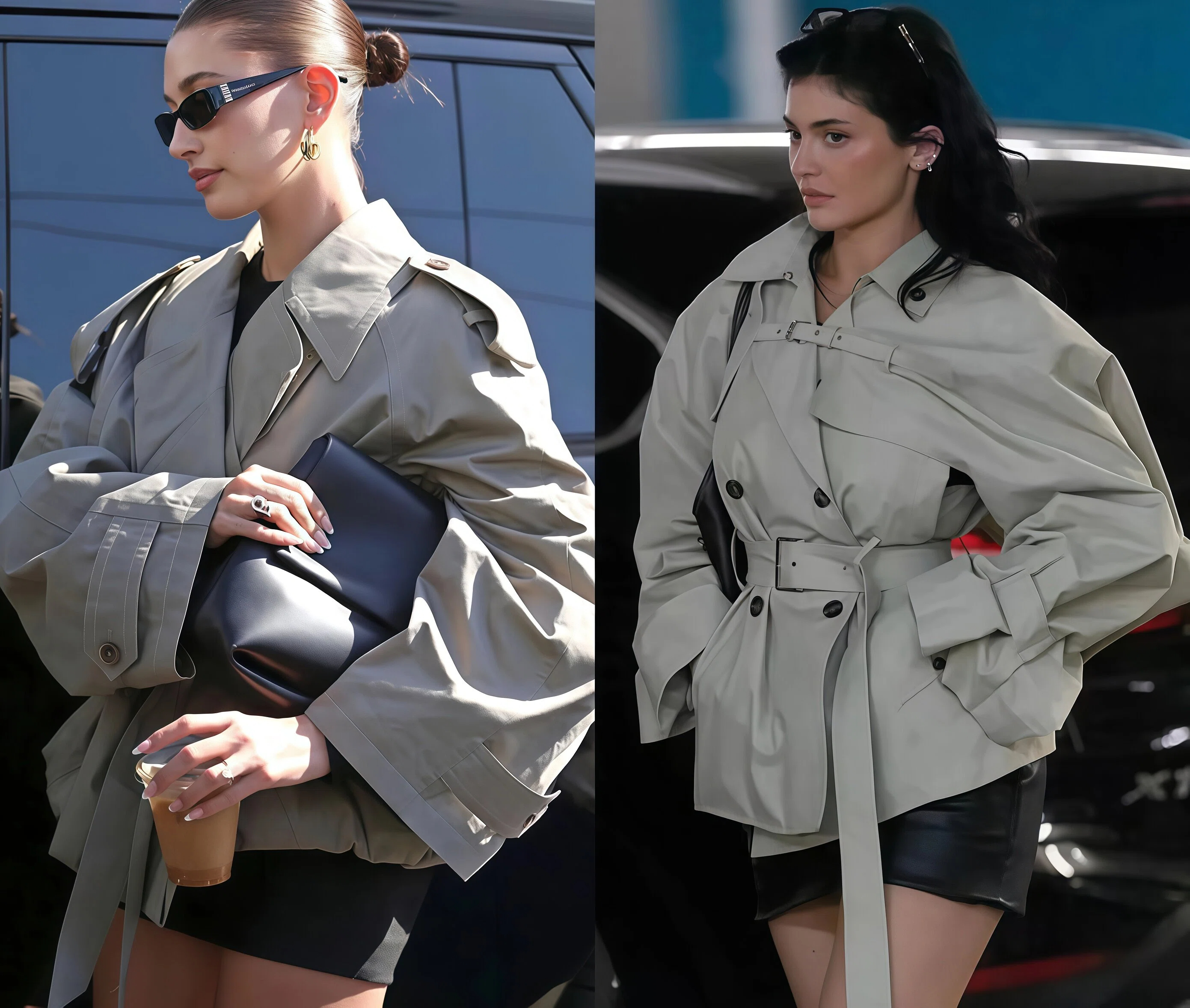 春季流行风衣_春季风衣穿搭_