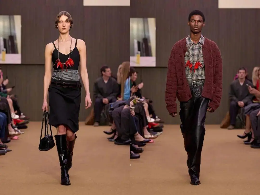 米兰的时尚_米兰时装周手绘设计图_