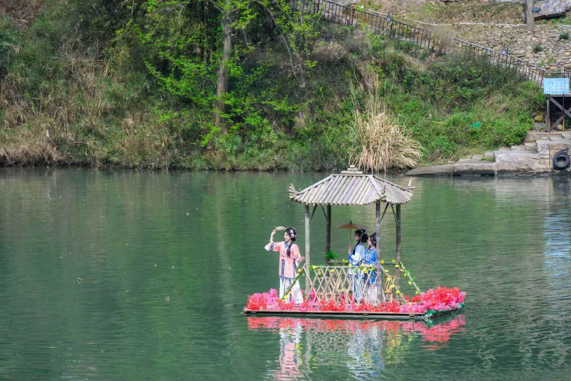 百变立体大魔板玩法__水陆花草