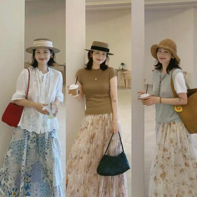 _长裙印花_裙子好看印花